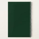 Carnet School 876 LESSONS LEARN Spiral Notebook (Verso)