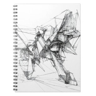 Carnet Sci-Fi Abstrait