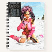 Carnet Sci Fi Snow Punk (Devant)
