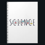 Carnet Science<br><div class="desc">Un superbe Design Scientifique. Une parfaite rencontre pour chaque scientifique,  étudiant en sciences,  professeur de sciences et amoureux des sciences. Excellente idée cadeau pour les hommes,  les femmes,  les ados et les enfants.</div>