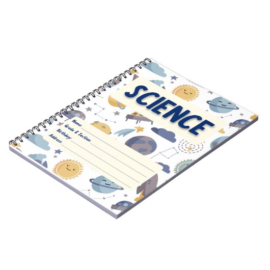 Carnet Science (Côté gauche)