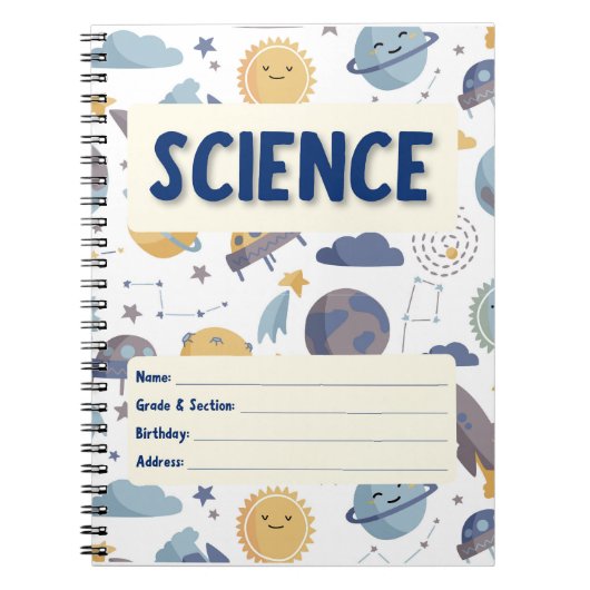 Carnet Science (Devant)