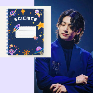 Carnet Science bleu 🧪 💜
