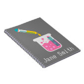 Carnet Science chimie équipement scientifique mignon (Côté Droit)