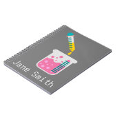 Carnet Science chimie équipement scientifique mignon (Côté gauche)