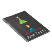 Carnet Science chimie équipement scientifique mignon (Côté Droit)