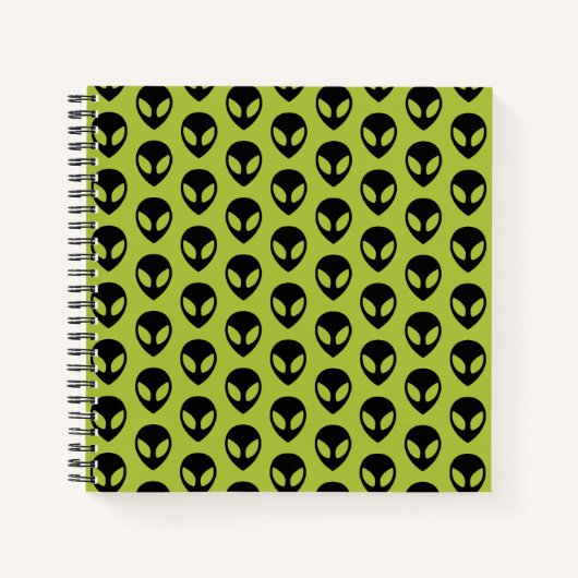 Carnet Science-fiction Alien spatiale Extraterrestre (Devant)