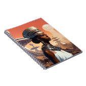 Carnet Science-fiction futuriste de la reine afrofuturist (Côté Droit)