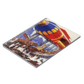 Carnet Science-fiction vintage, animaux sauvages de Noah' (Côté gauche)