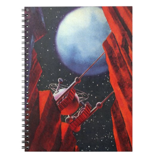 Carnet Science-fiction vintage, Canyon Space Moon Rover (Devant)