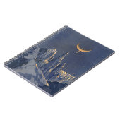 Carnet Science-Fiction vintage, Croissant Lune Planète Ne (Côté gauche)