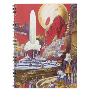 Carnet Science-fiction vintage, la ville perdue d'Atlanti