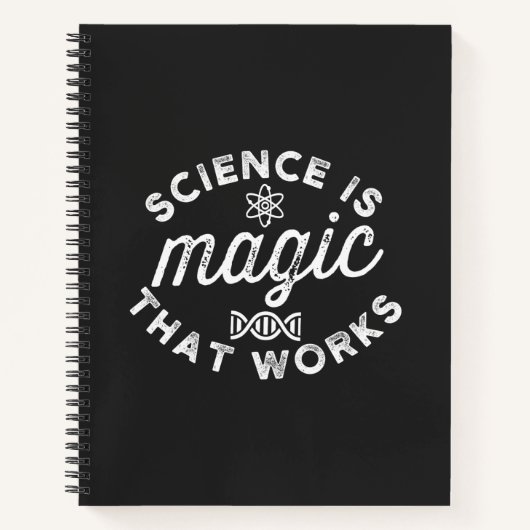 CARNET SCIENCE IS MAGIC THAT WORKS (Devant)