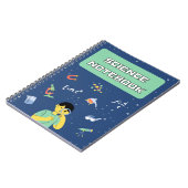 Carnet Science moderne élégante (Côté gauche)