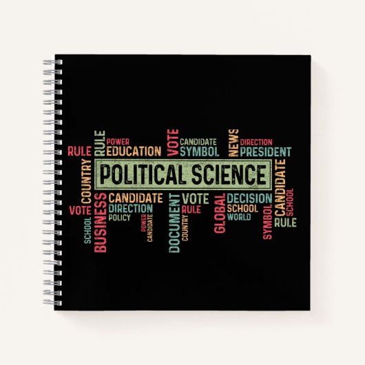 Carnet Science politique (Devant)