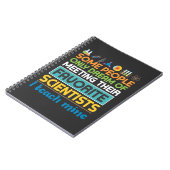 Carnet Science Professeur Biologie Chimie Physique Scient (Côté gauche)