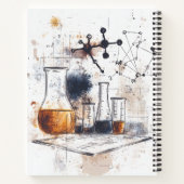 Carnet scientifique et chimie (Dos)