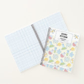 Carnet scientifique personnalisé Soft Jaune Jaune  (Intérieur)