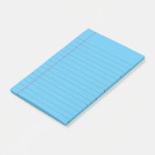 carnet scolaire bleu-lin Papier post-it N (Incliné)