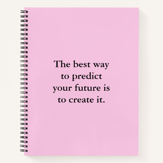 Carnet scolaire Inspirational Positive Affirmation (Devant)