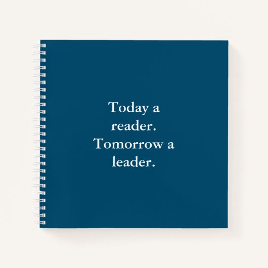 Carnet scolaire Inspirational Positive Affirmation (Devant)
