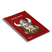 Carnet scolaire personnalisé Viking (Côté Droit)