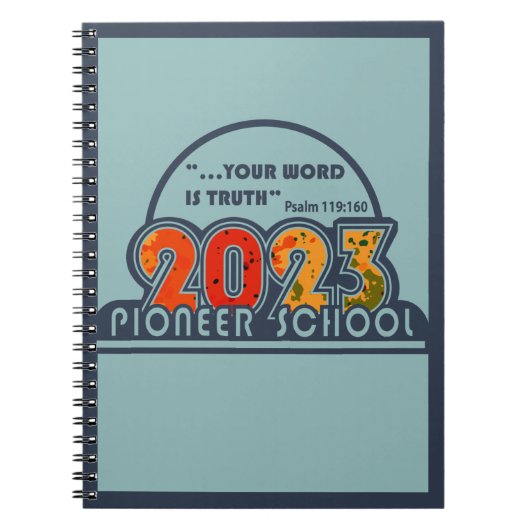 carnet scolaire Pioneer 2023 (Devant)