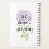 Carnet scolaire Pioneer personnalisé avec Hydrange (Verso)