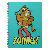 Carnet Scooby-Doo and Shaggy Zoinks! (Devant)