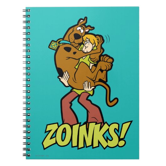 Carnet Scooby-Doo and Shaggy Zoinks! (Devant)