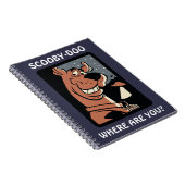 Carnet Scooby Doo avec OVNI (Côté Droit)