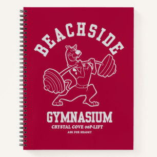 Carnet Scooby-Doo "Beachside Gymnasium" Weightlifting