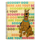 Carnet Scooby-Doo Coureur "Où Es-Tu ?" (Devant)