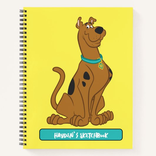 Carnet Scooby-Doo Cuter Plus que le dessin mignon (Devant)