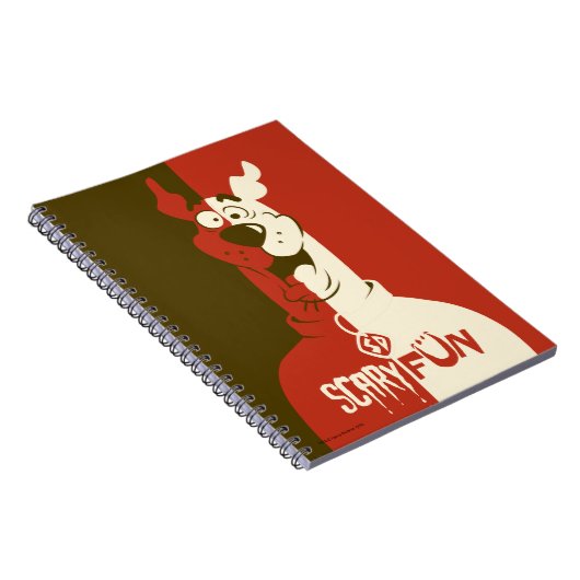 Carnet Scooby-Doo "Effrayant" (Côté Droit)