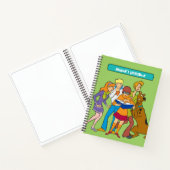 Carnet Scooby-Doo et le dessin d'investigation de la band (Intérieur)