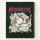 Carnet Scooby-Doo et le groupe Gang Meddling Kids Punk (Dos)