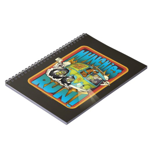 Carnet Scooby-Doo et Shaggy "Munchies Run !" (Côté gauche)