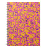 Carnet Scooby-Doo | Funky Flower Pattern (Devant)