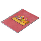 Carnet Scooby-Doo | Graphique de dessin rétro "Gang Super (Côté gauche)