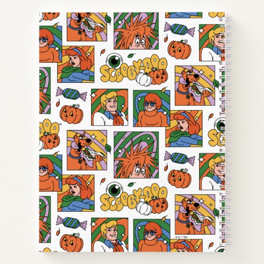 Carnet Scooby-Doo Halloween Photos Pattern (Dos)
