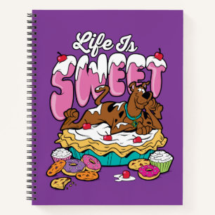 Carnet Scooby-Doo "La vie est douce"