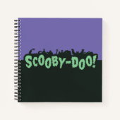 Carnet Scooby-Doo ! Logo Silhouette de Monstre (Devant)