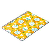 Carnet Scooby-Doo | Modèle floral de caractère (Côté gauche)