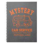 Carnet Scooby-Doo "Mystery Car Service" Graphique (Devant)