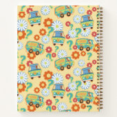 Carnet Scooby-Doo Mystery Motif de fleurs (Dos)