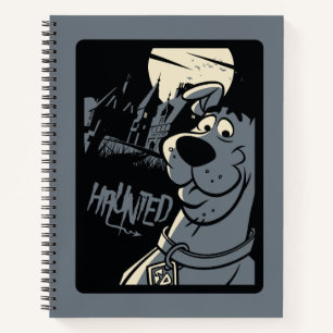 Carnet Scooby-Doo Noir Haunted Mansion Graphisme