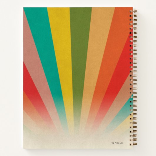 Carnet Scooby-Doo "Où Es-Tu ?" Retro Van Sketch (Dos)