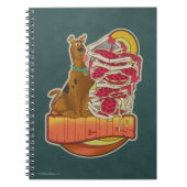 Carnet Scooby-Doo | Pile de Pizza "Munchies" Graphique (Devant)