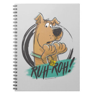 Carnet Scooby-Doo "Ruh Roh!" Marker Sketch